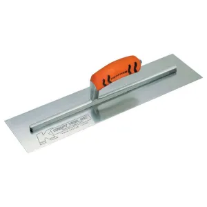10" x 4" Concrete Finishing Trowel w-Proform Soft Grip handle