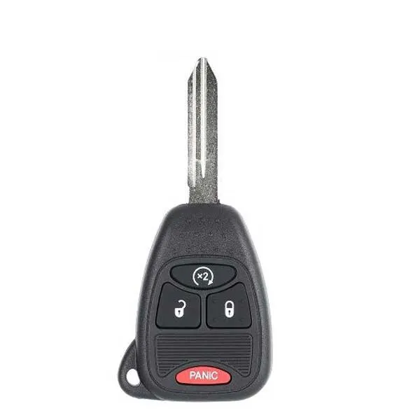 2007-2018 Dodge / 4-Button Remote Head Key / PN: 04589621AB / OHT692713AA (AFTERMARKET)