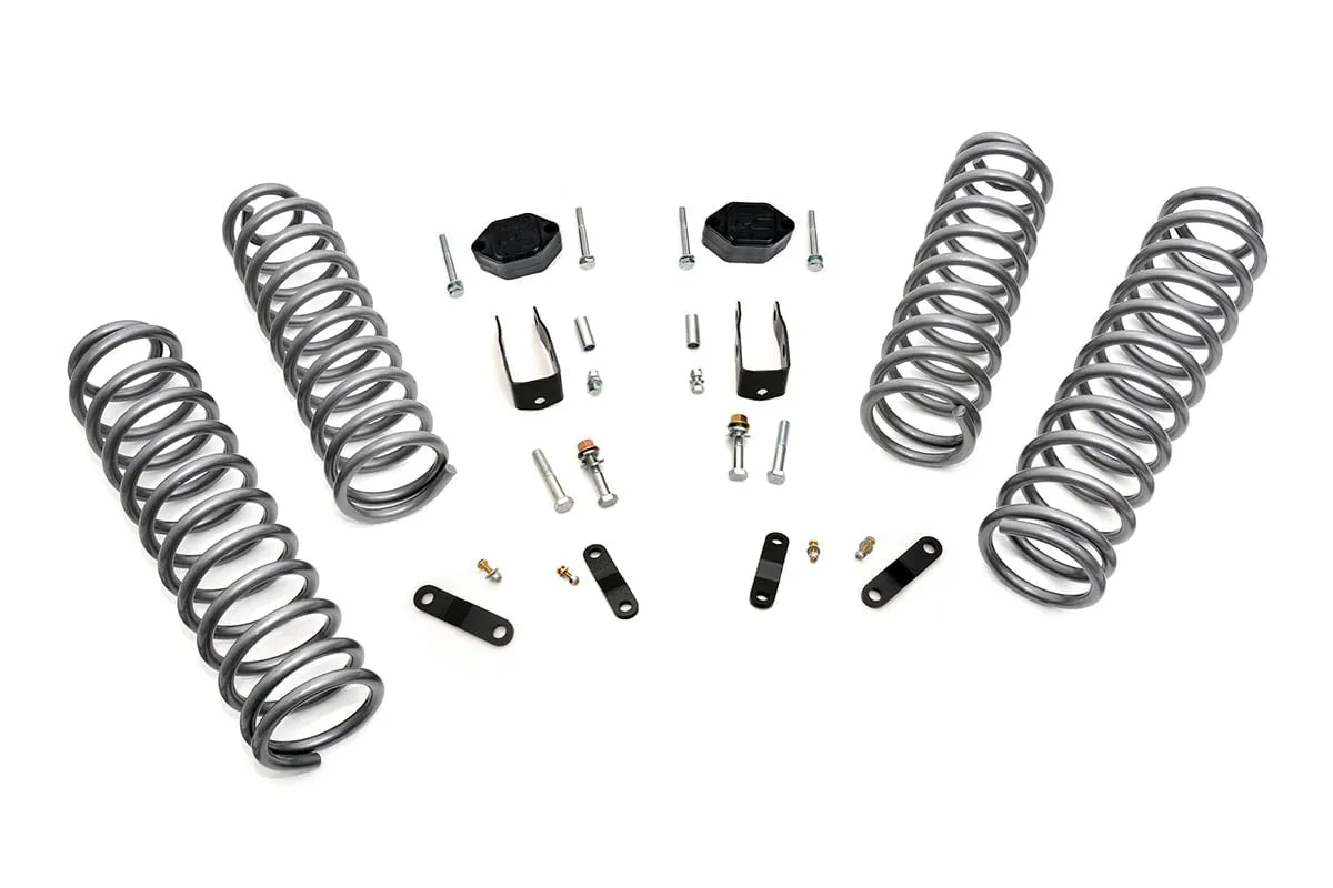 2.5 Inch Lift Kit | Coils | No Shocks | Jeep Wrangler JK 4WD (2007-2018) PN# 624
