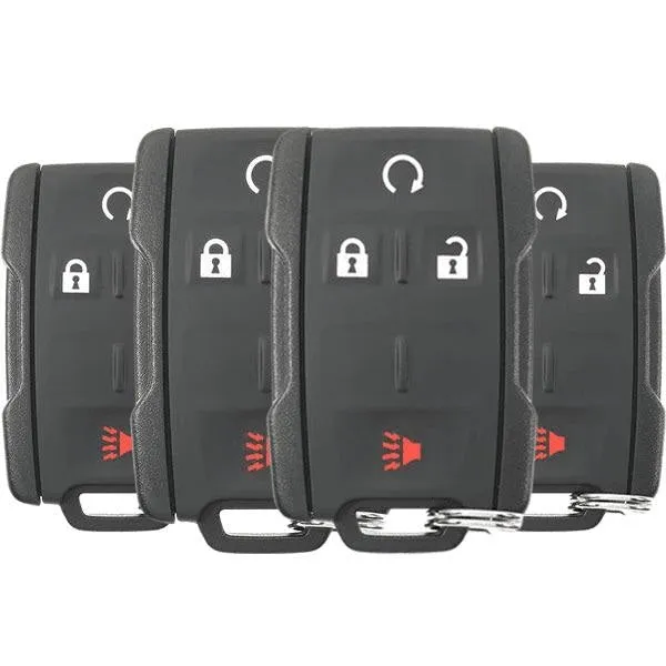 4 x 2014-2019 GM / 4-Button Keyless Entry Remote / PN: 22881480 / M3N32337100 (OEM) (BUNDLE OF 4)