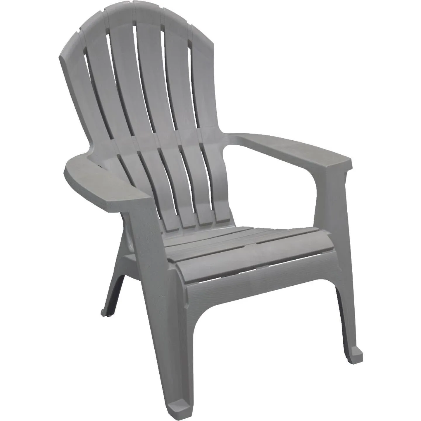 Adams RealComfort Gray Resin Adirondack Chair