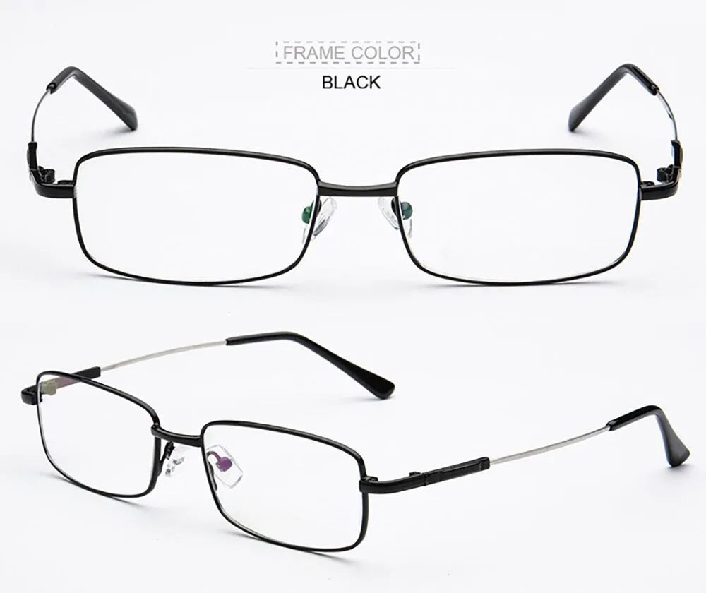 Aissuarvey Men's Full Rim Memory Alloy Frame Eyeglasses As18341