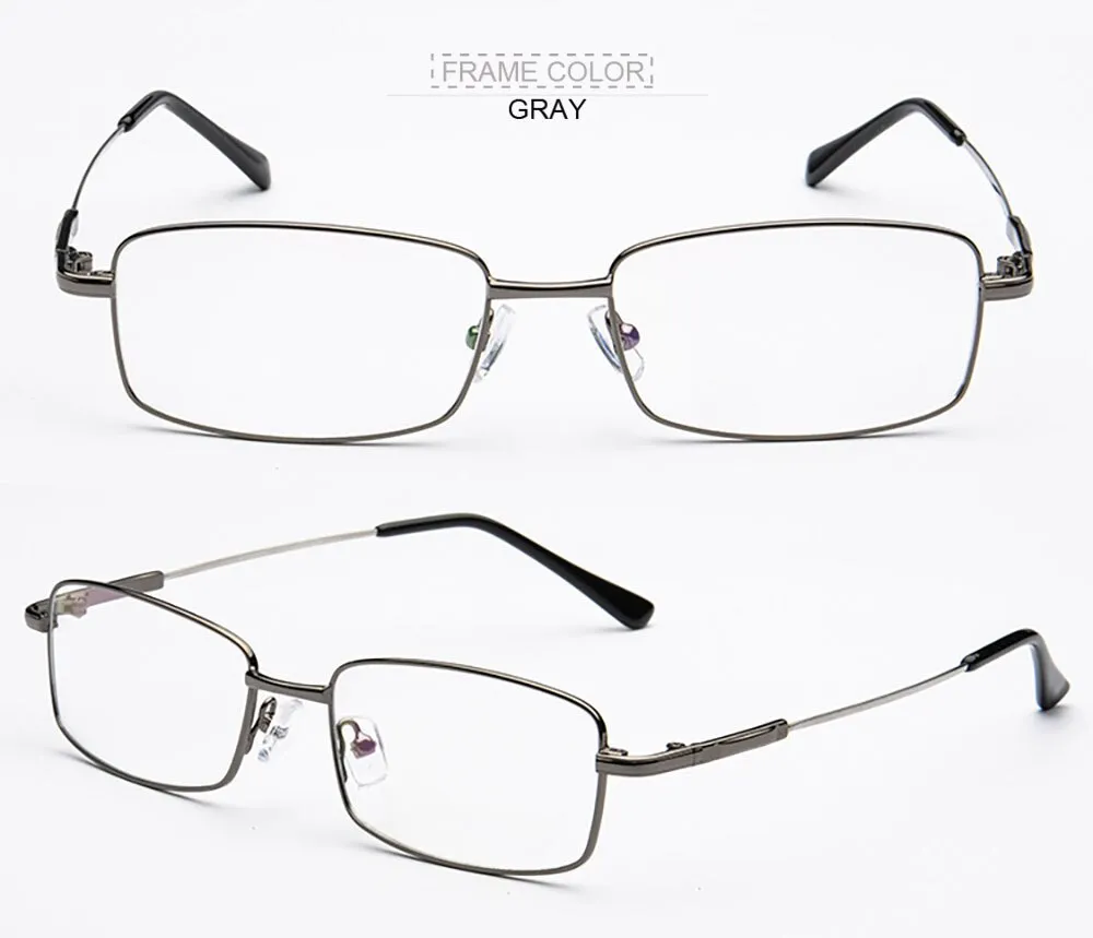 Aissuarvey Men's Full Rim Memory Alloy Frame Eyeglasses As18341