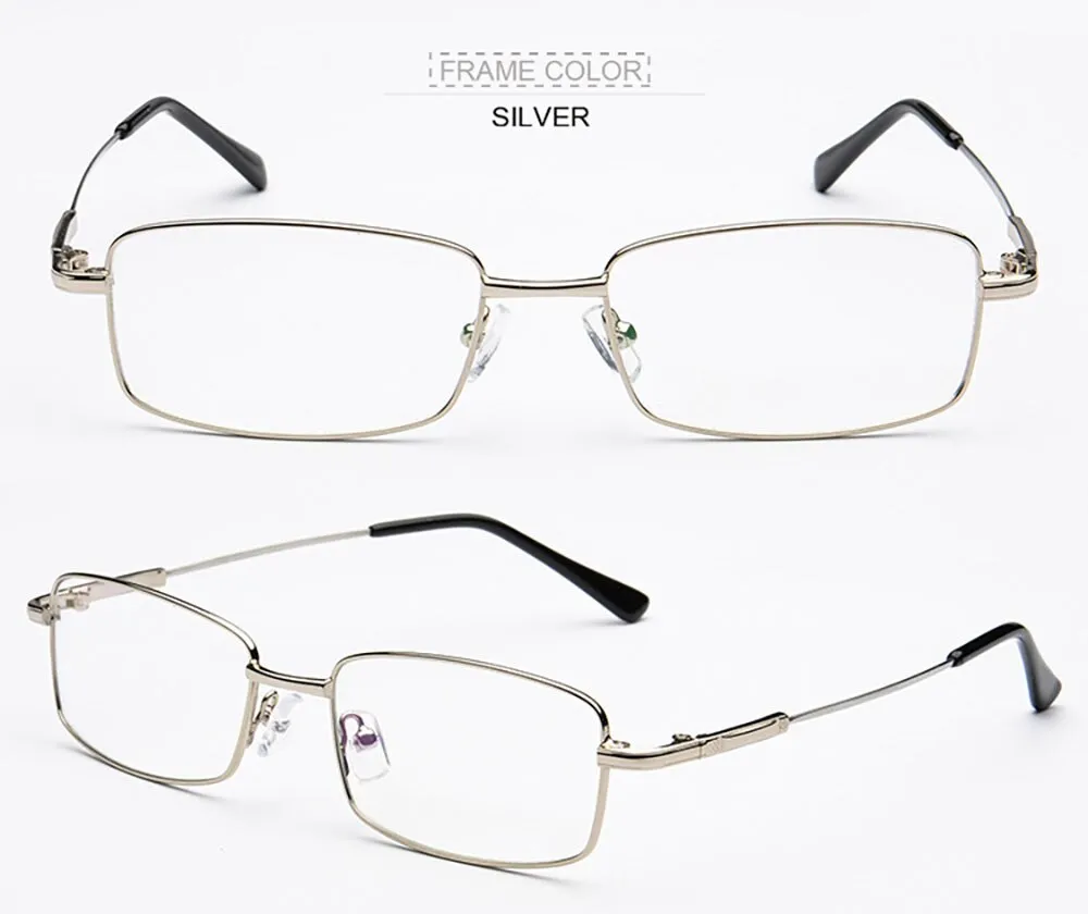 Aissuarvey Men's Full Rim Memory Alloy Frame Eyeglasses As18341