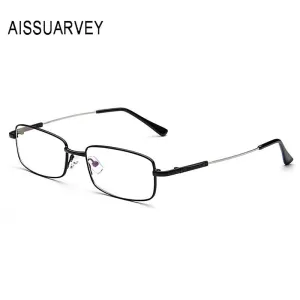 Aissuarvey Men's Full Rim Memory Alloy Frame Eyeglasses As18341