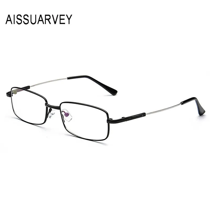 Aissuarvey Men's Full Rim Memory Alloy Frame Eyeglasses As18341