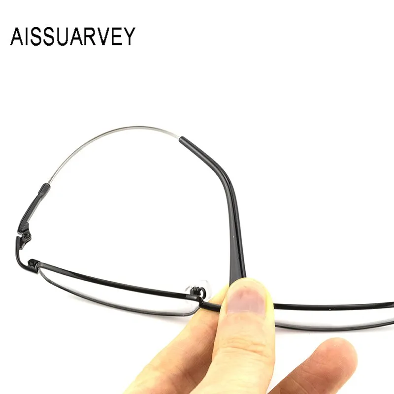 Aissuarvey Men's Full Rim Memory Alloy Frame Eyeglasses As18341
