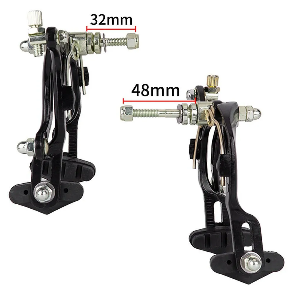 Aluminum Bicycle Brakes Bicycle Parts Long Arm Pliers Brake Calipers C Brake City Cycling MTB Road Bike Brake Pad