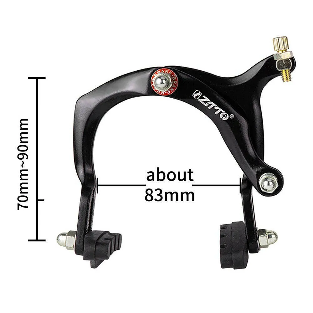 Aluminum Bicycle Brakes Bicycle Parts Long Arm Pliers Brake Calipers C Brake City Cycling MTB Road Bike Brake Pad