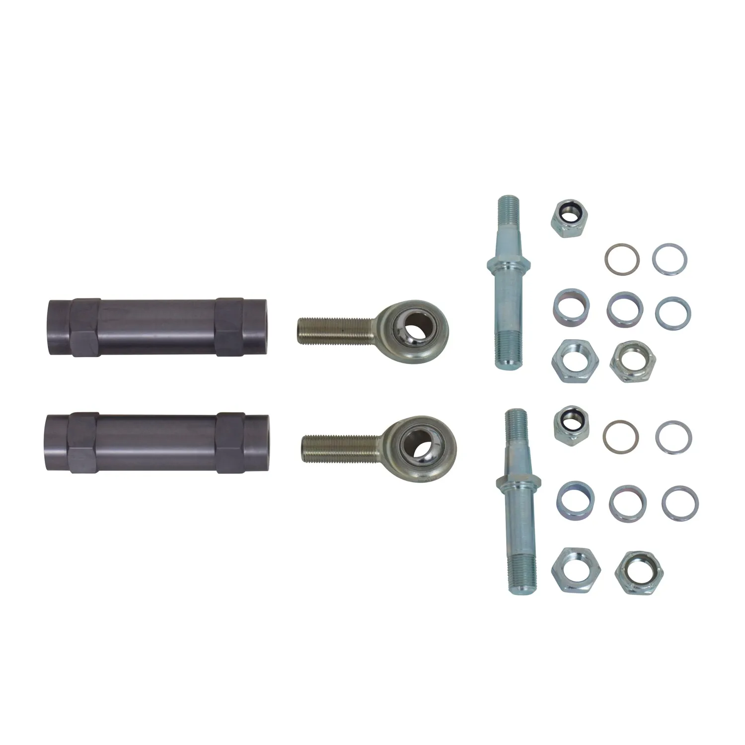 BBK Performance Parts 2561 1979-1993 MUSTANG FRONT BUMP-STEER KIT (CNC BILLET ALUMINUM HD HEIM JOINTS)