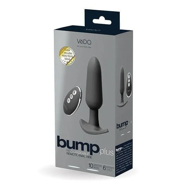 Bump Plus Rechargeable 10 Mode 6 Level Remote Anal Vibe