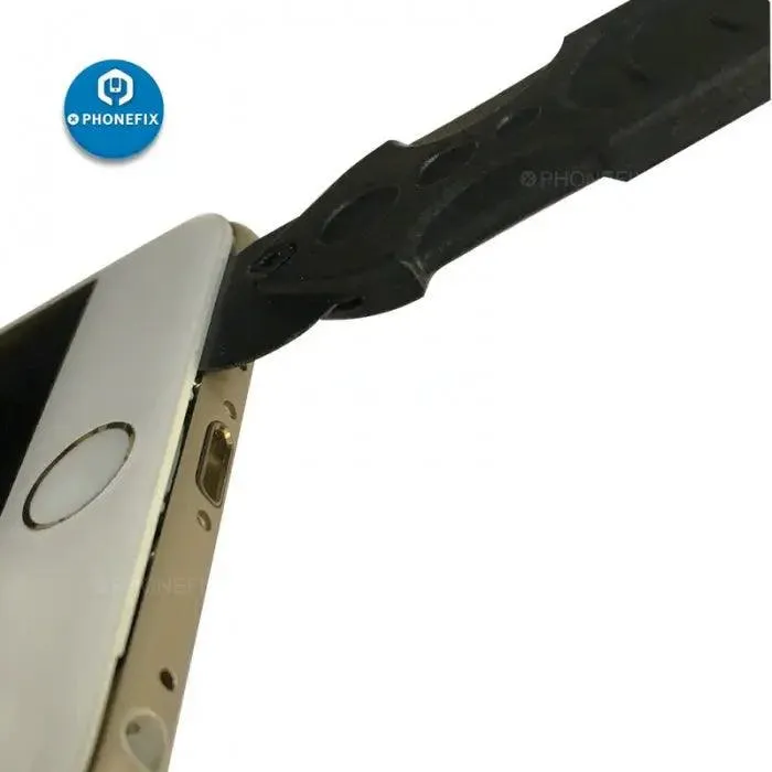 Carbon Fiber Roller Lever Crowbar Phone Split Frame Tool - Black