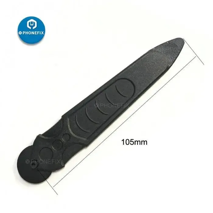 Carbon Fiber Roller Lever Crowbar Phone Split Frame Tool - Black