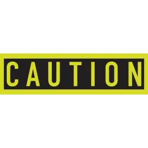Caution