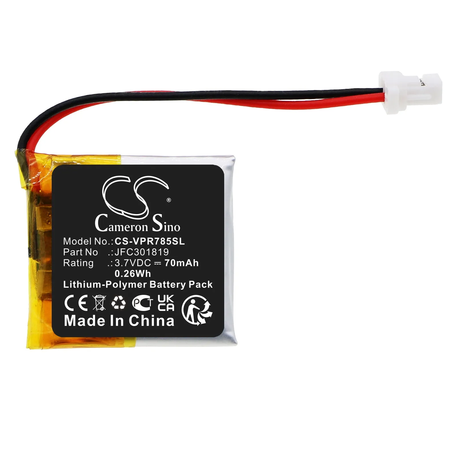 Clifford JFC301819 Battery Replacement for Remote Start and Entry Systems