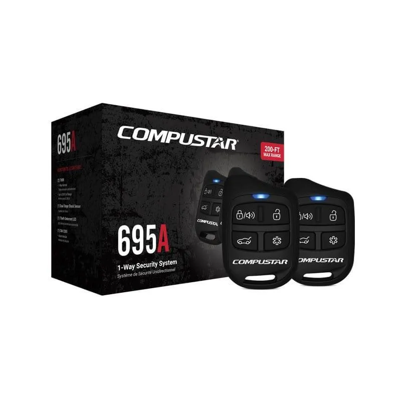 Compustar - 1 WAy  Security System 695A