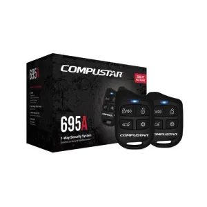 Compustar - 1 WAy  Security System 695A