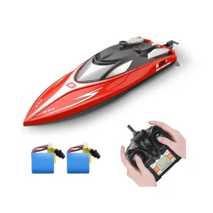 DEERC H120 RC Boat Remote Control Boats for Pools and Lakes 20 mph 2.4GHz Racing