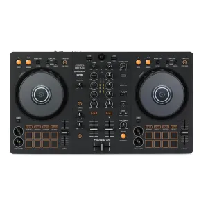 DJ Remote Pioneer DJ DDJ-FLX4 2-deck and Serato DJ Controller, black