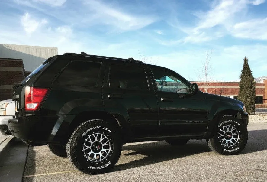 DX4 16x8.5 GEAR 5x5 5x127 matte black wheels