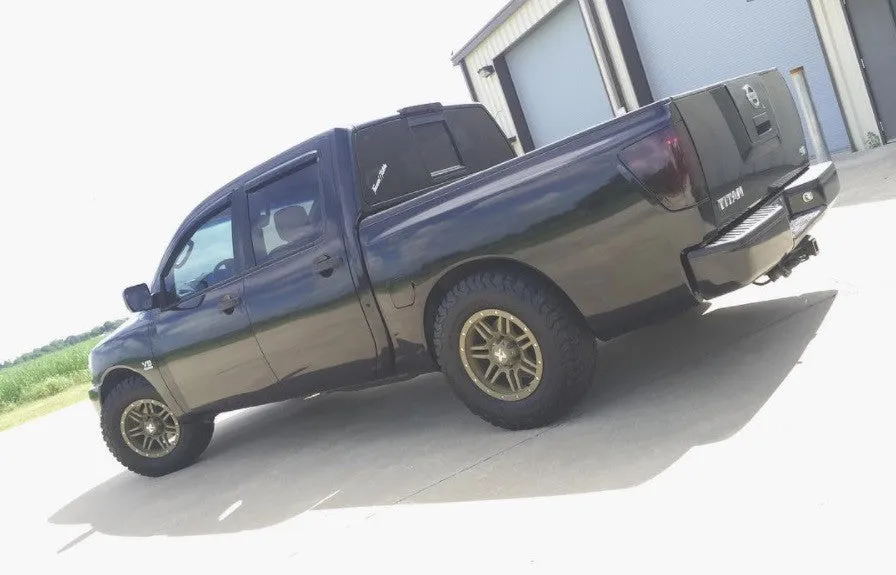 DX4 17x8.5 7S 5x5.5 5x139.7 matte black wheels