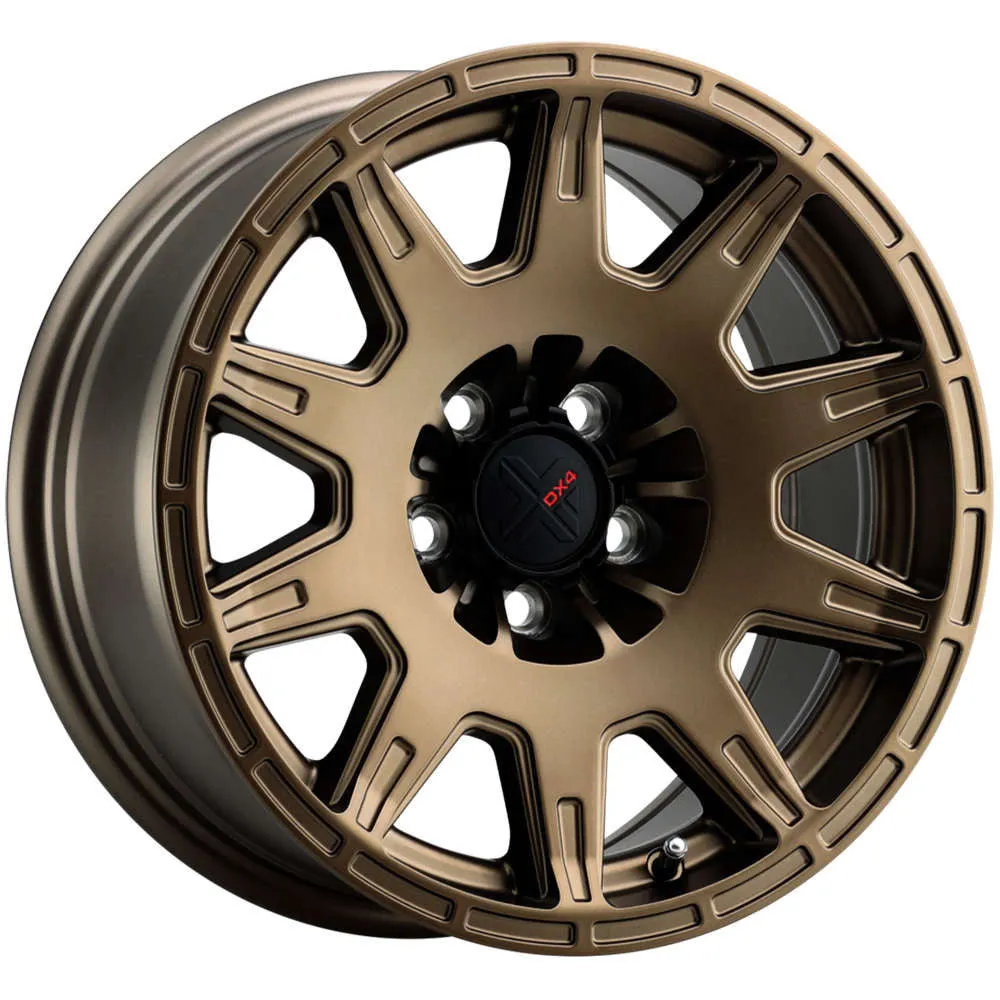 DX4 X-Trail 16X7 wheels 5x108 Rally Bronze Full Painted ET30
