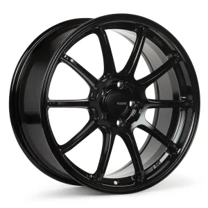 Enkei TRIUMPH 18x8 5x114.3 45mm Offset 72.6mm Bore Gloss Black Wheel - 543-880-6545BK