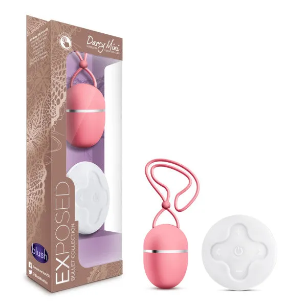 Exposed Darcy Mini Wireless Egg Vibrating Dusty Rose