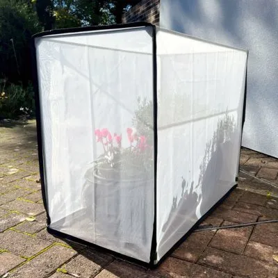 Fine Mesh Plant Protection Cover for Patio Pots, Planters & Balcony