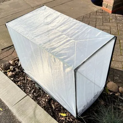 Fine Mesh Plant Protection Cover for Patio Pots, Planters & Balcony