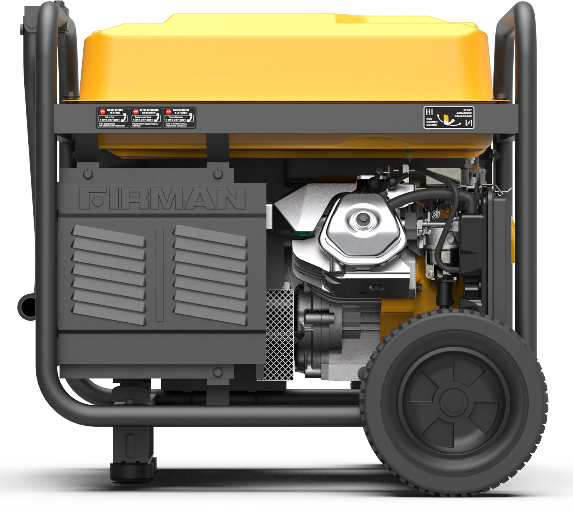 GAS PORTABLE GENERATOR 8375W REMOTE START 120/240V