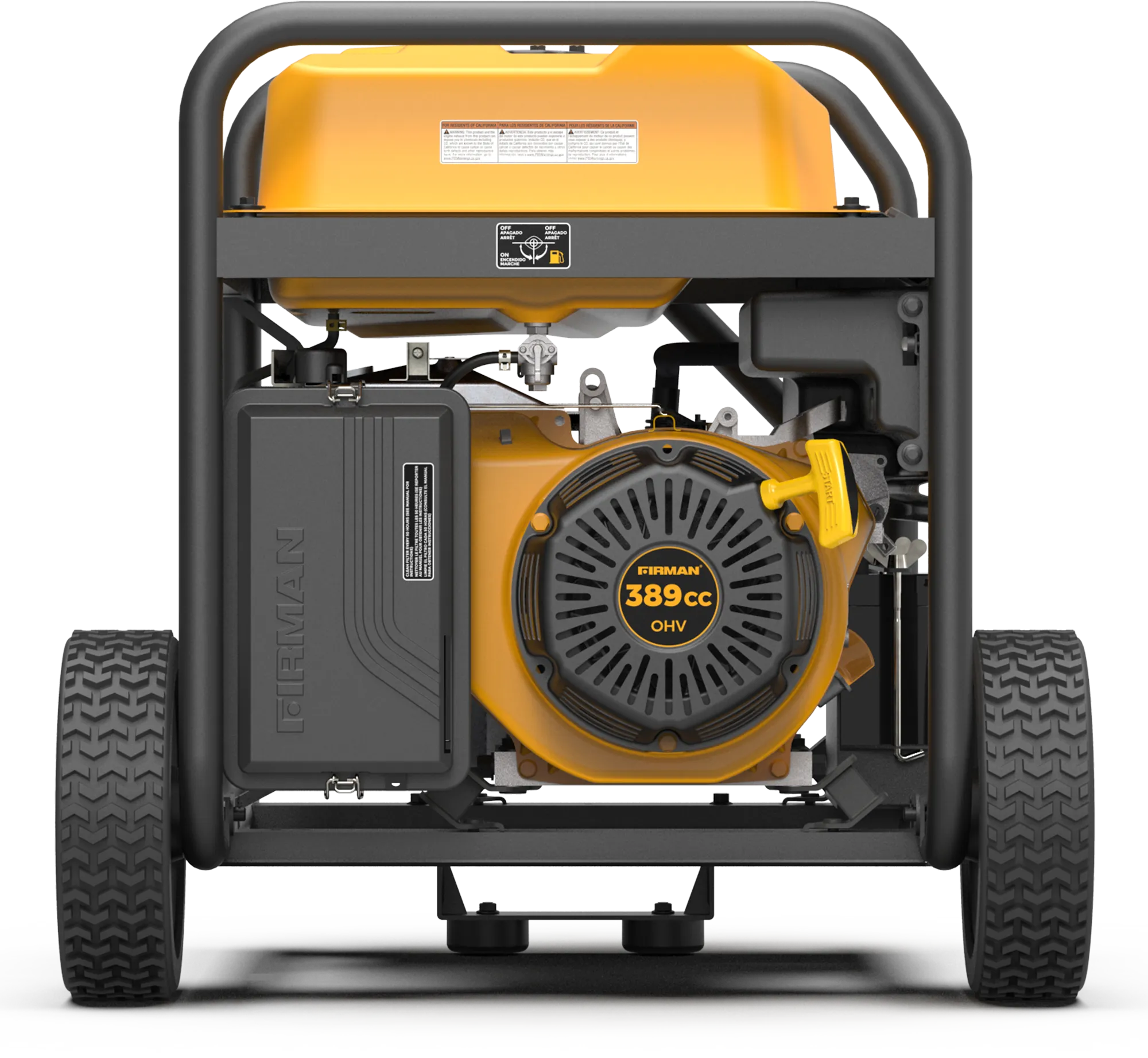 GAS PORTABLE GENERATOR 8375W REMOTE START 120/240V