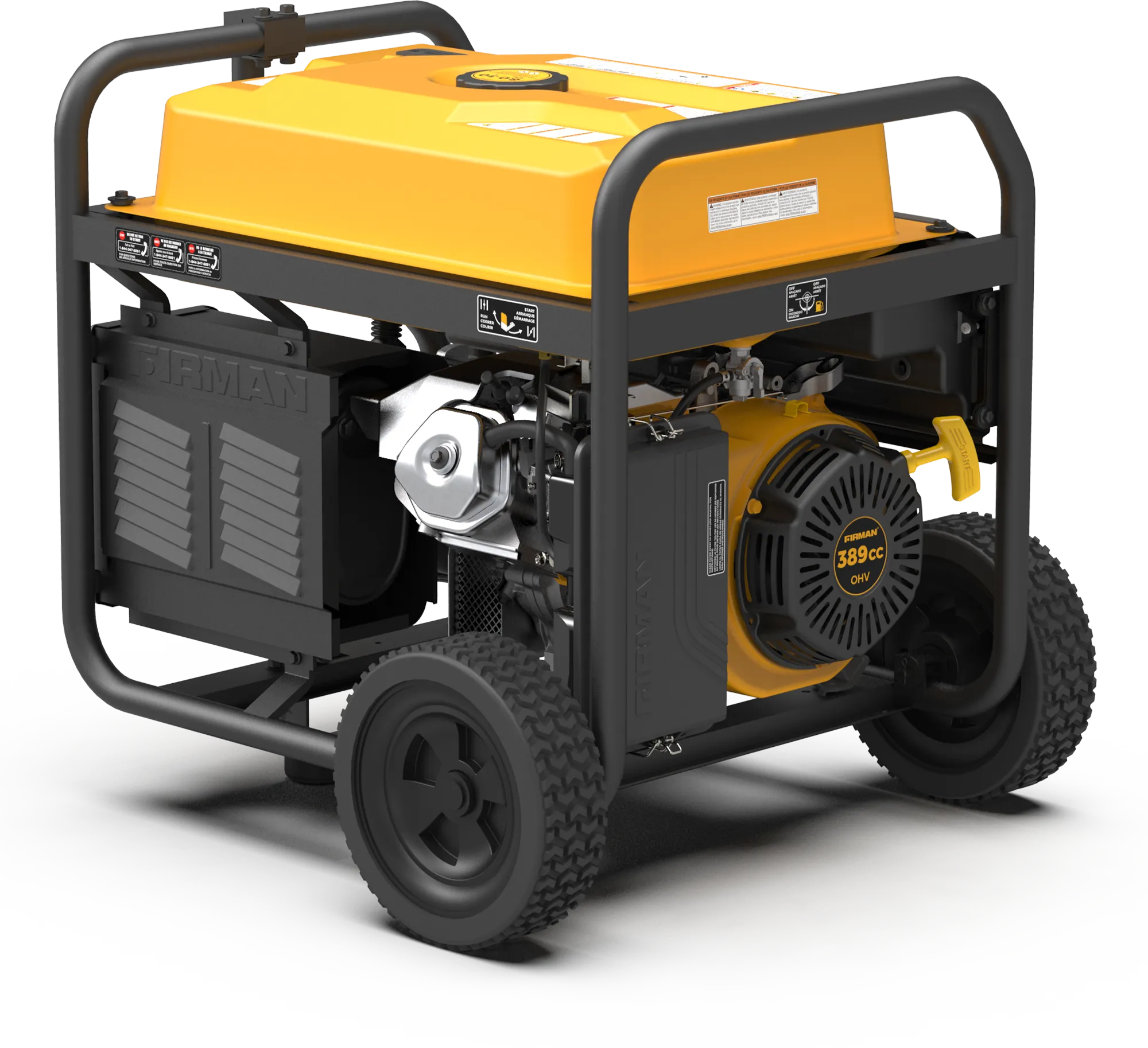 GAS PORTABLE GENERATOR 8375W REMOTE START 120/240V