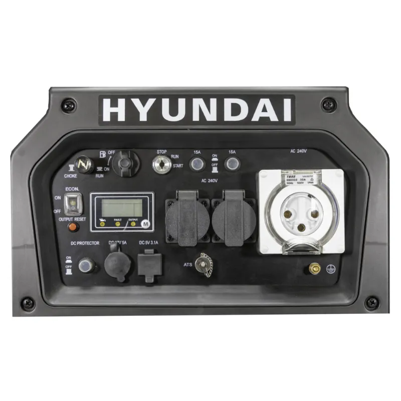 GO6500SEIRS 8.1kVA Hyundai Remote start Portable Generator