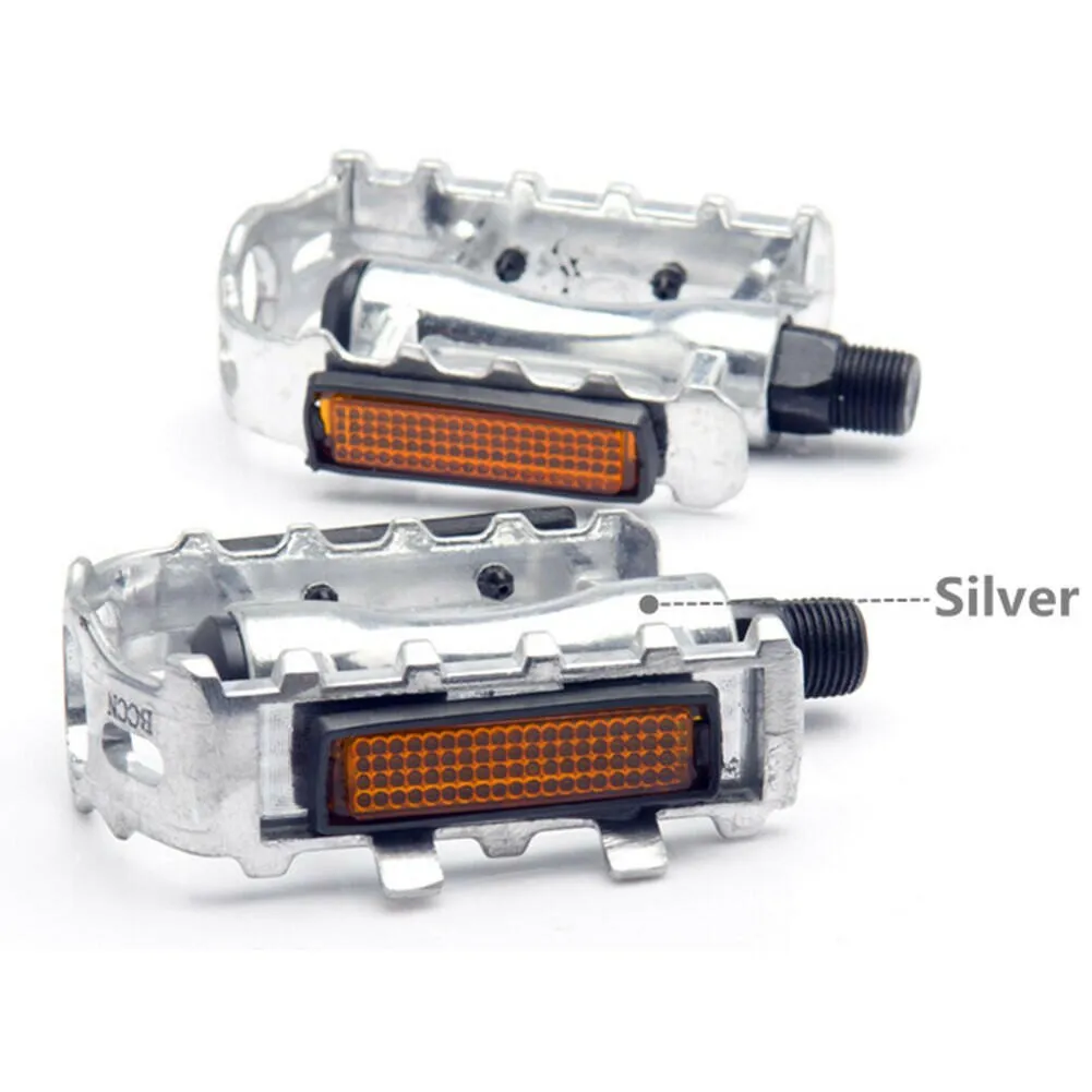 KMT 1 Pair Ultralight Riding Pedals Double DU Pedals Aluminum Alloy Bicycle Pedals Left Right Accessory Bike Pedals for MTB