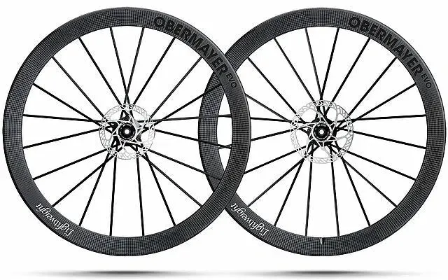 LIGHTWEIGHT Wheelset Obermayer Evo - Black Carbon