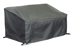 Loveseat Cover - Grey Vinyl