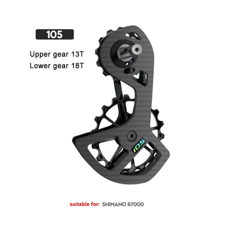 LTWOO UT Bicycle Ceramic Bearing Carbon Fiber Jockey Pulley Wheel Set Rear Derailleurs Guide For SHIMANO Ultegra DURA ACE