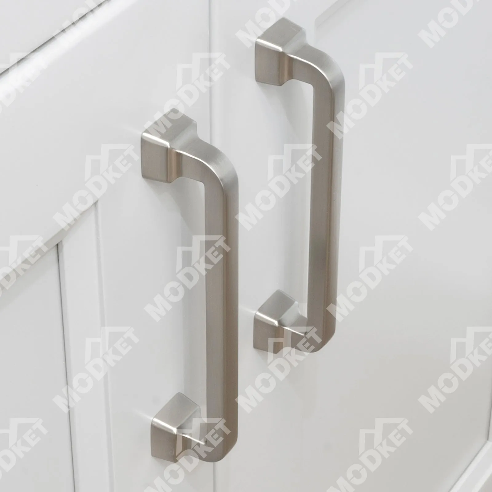 MH1650 Solid Brushed Nickel Cabinet Pulls Handles