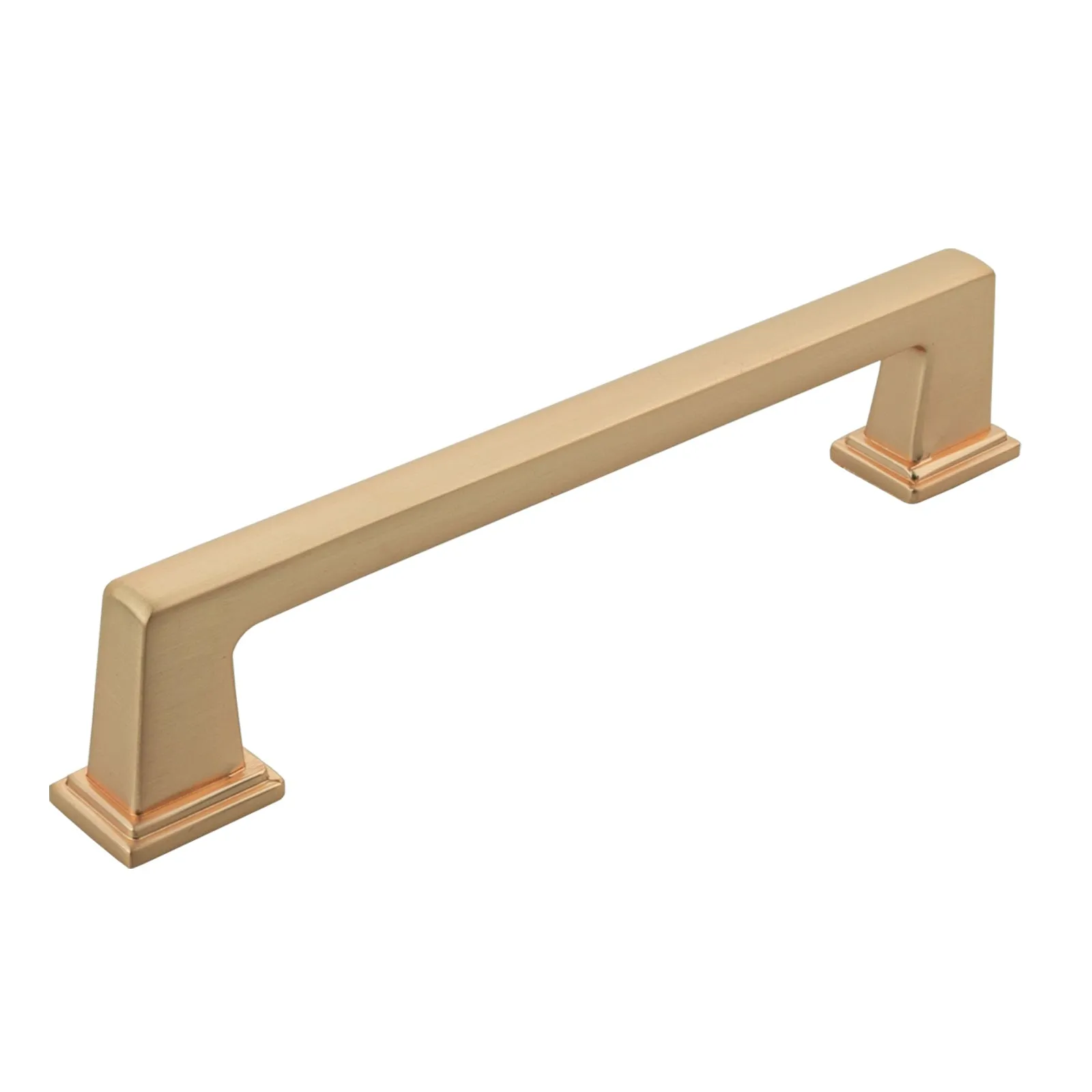MH1654 Solid Brushed Champagne Gold Cabinet Pulls Handles