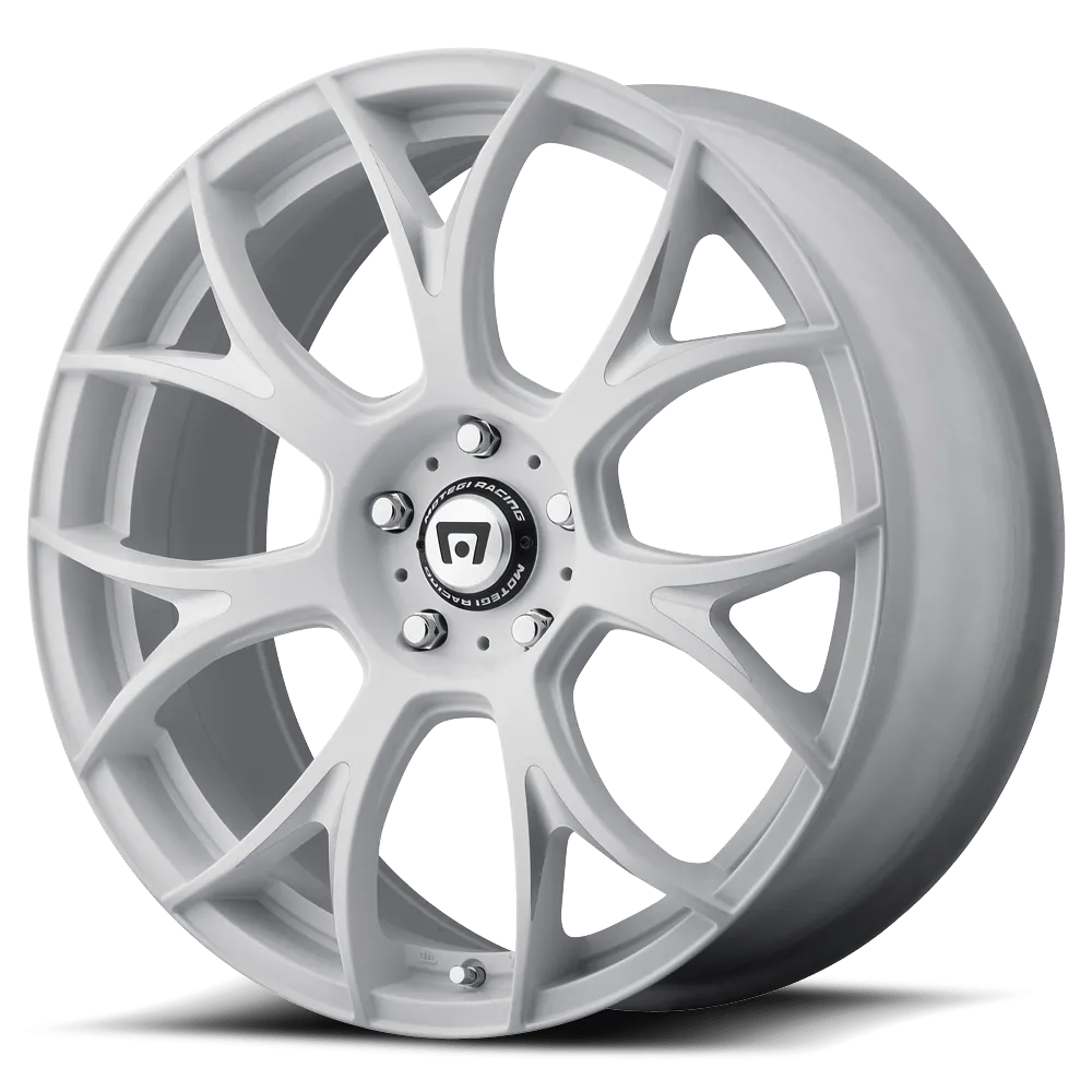 Motegi MR126 17X8 5X114.3 45mm Matte White With Milled Accents