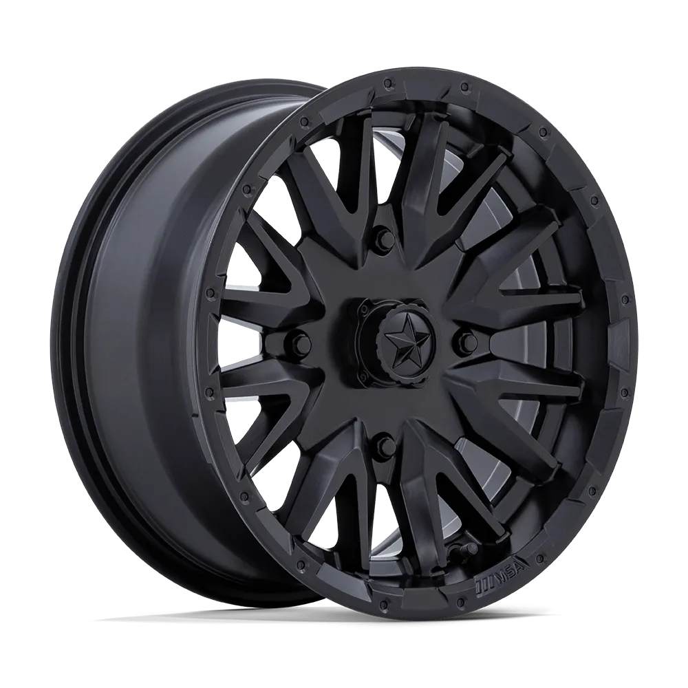 MSA Offroad M49 Creed 24X7 4X110 0mm Matte Black