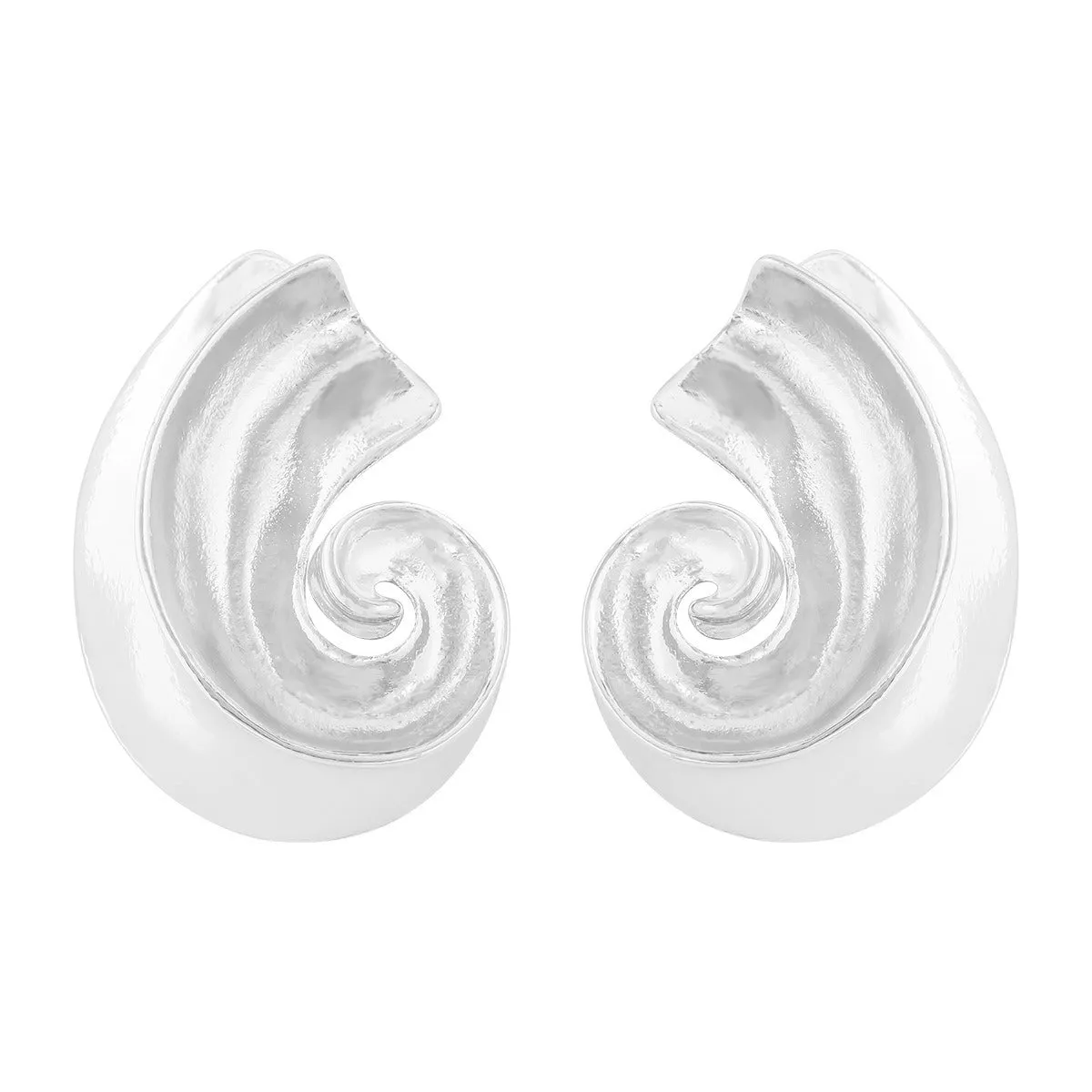 Pre Order:  Twisted Electroplated Alloy Earrings