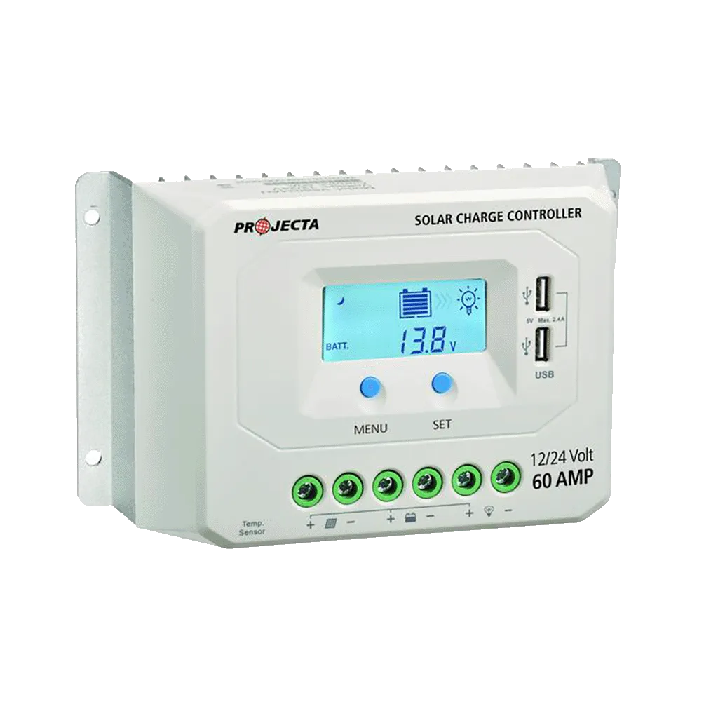 PROJECTA 60A 12/24V Solar Charge Controller 4 Stage Auto SC260