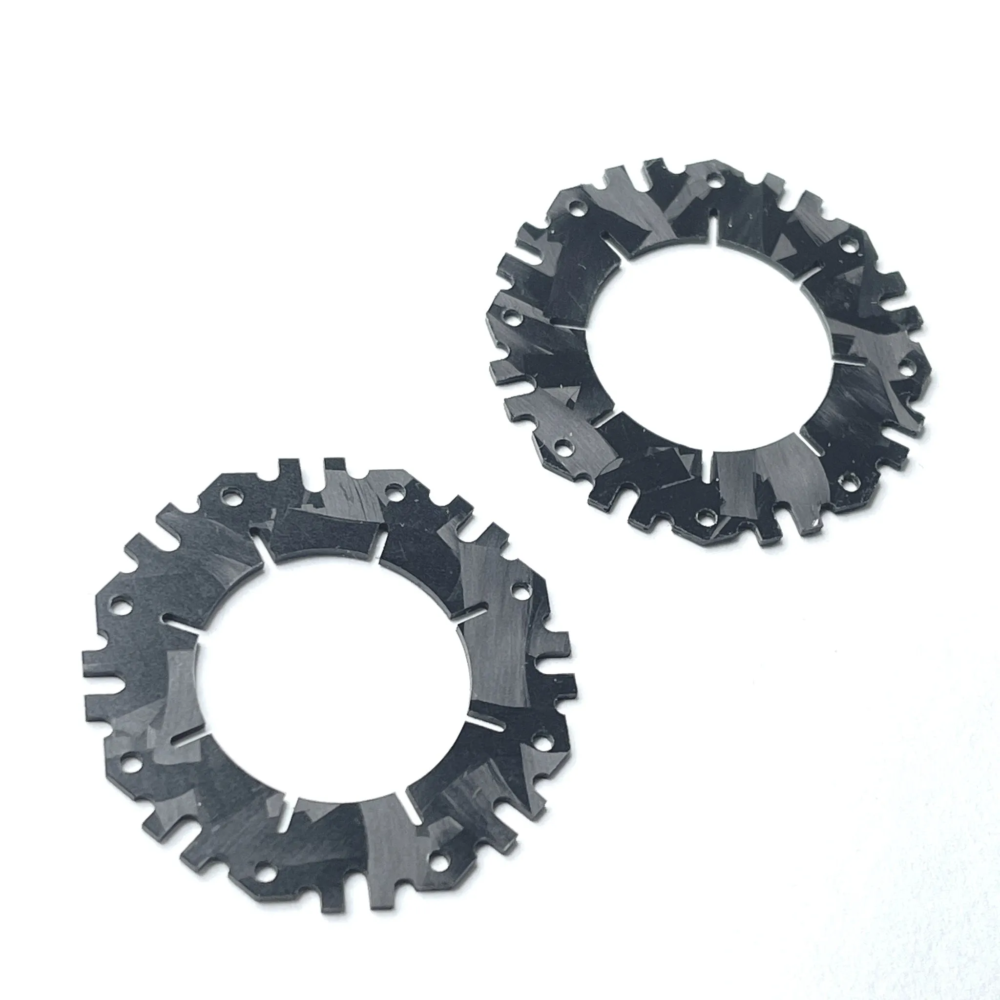 R1WURKS Forged Carbon Slipper Pads, Octalock