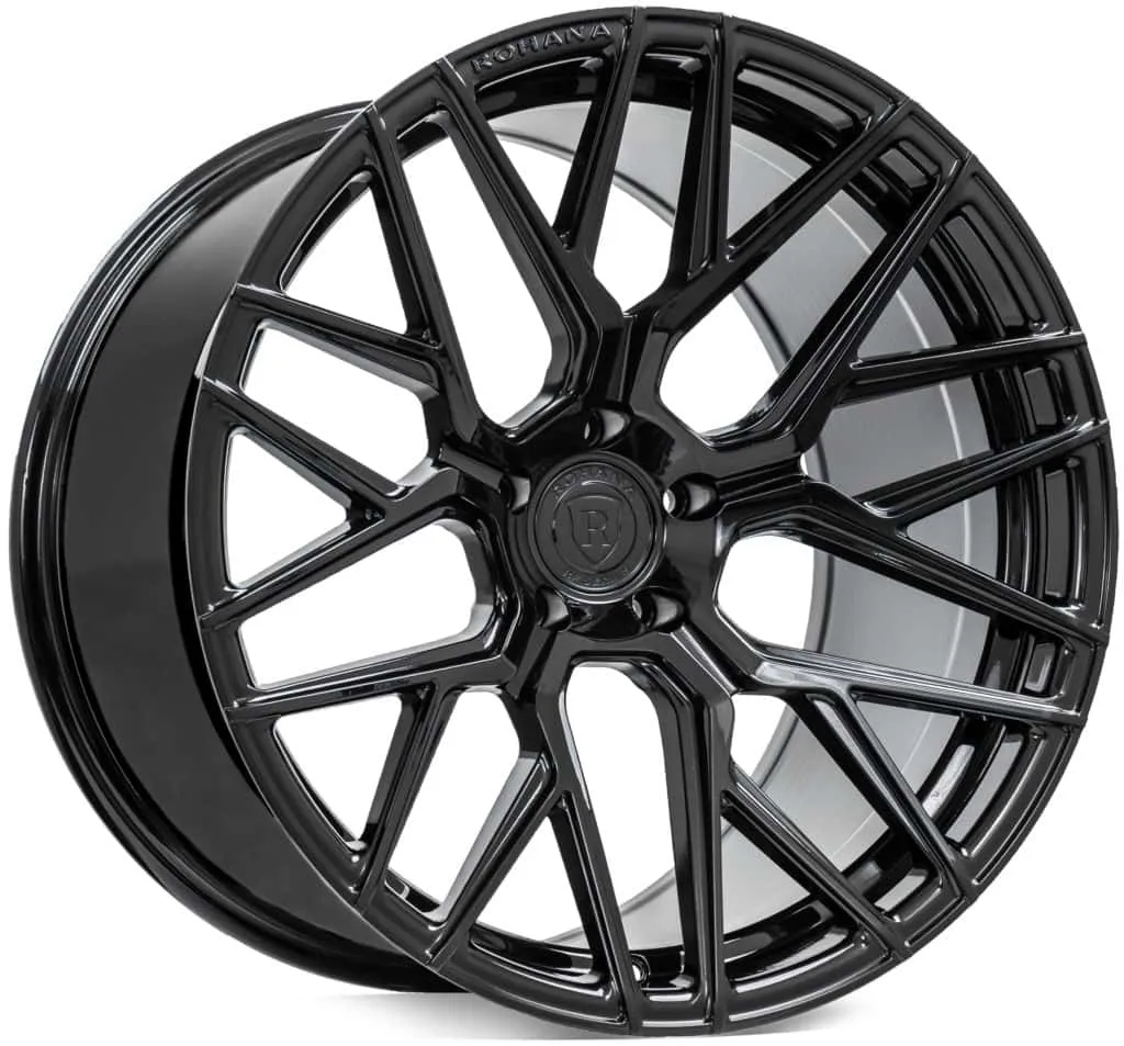 Rohana RFX10 Cross Forged Wheels (20x10 5x120 25ET CB 74.1) Brushed Titanium / Gloss Black / Brushed Bronze