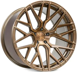 Rohana RFX10 Cross Forged Wheels (20x10 5x120 25ET CB 74.1) Brushed Titanium / Gloss Black / Brushed Bronze