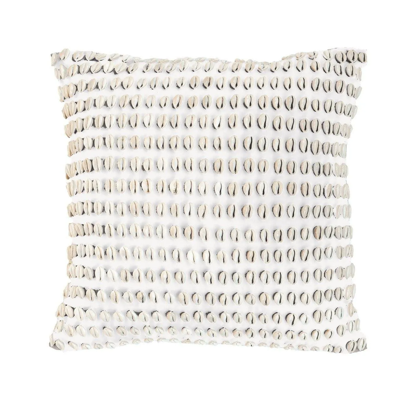 Shell Kauri White Medium Cushion 50 x 50 cm