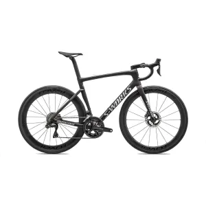 SPECIALIZED SW TARMAC SL7 Disc Complete Bike Road Shimano Dura Ace Di2 - Satin Red Onyx Granite Over Black / Metallic White Silver