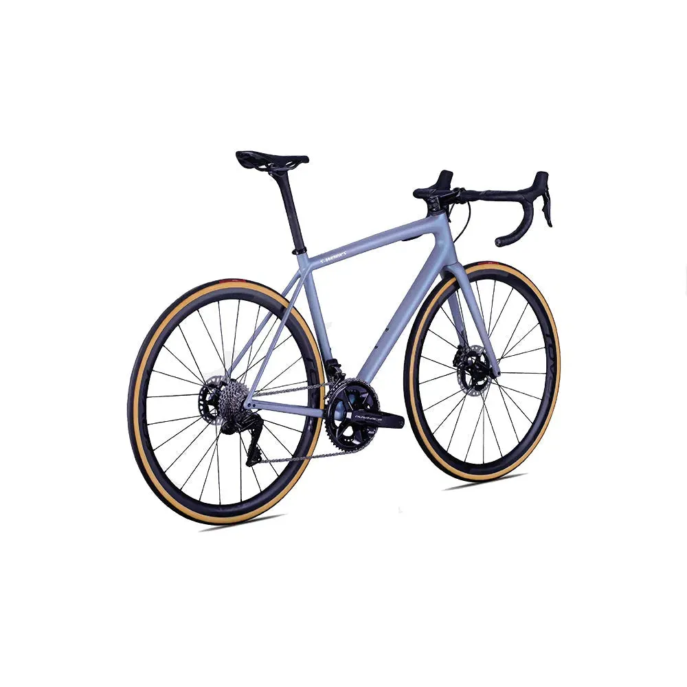 SPECIALIZED SWORKS AETHOS SW 2022 Complete Road Bike Shimano Dura Ace 9200 - Cool Grey/Chameleon Eyris Tint/Brushed Chrome